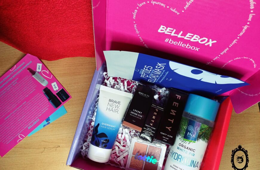 BelleBox February! My first box.