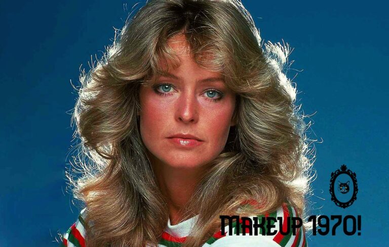 Makeup 1970! Farrah Fawcett!